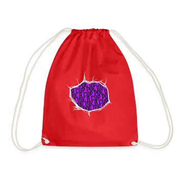 livre dragon cite happy art féminin - Sac de sport léger - rouge - Devant