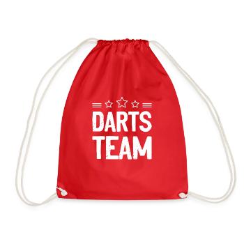 Darts Team - Turnbeutel - Rot - Vorne