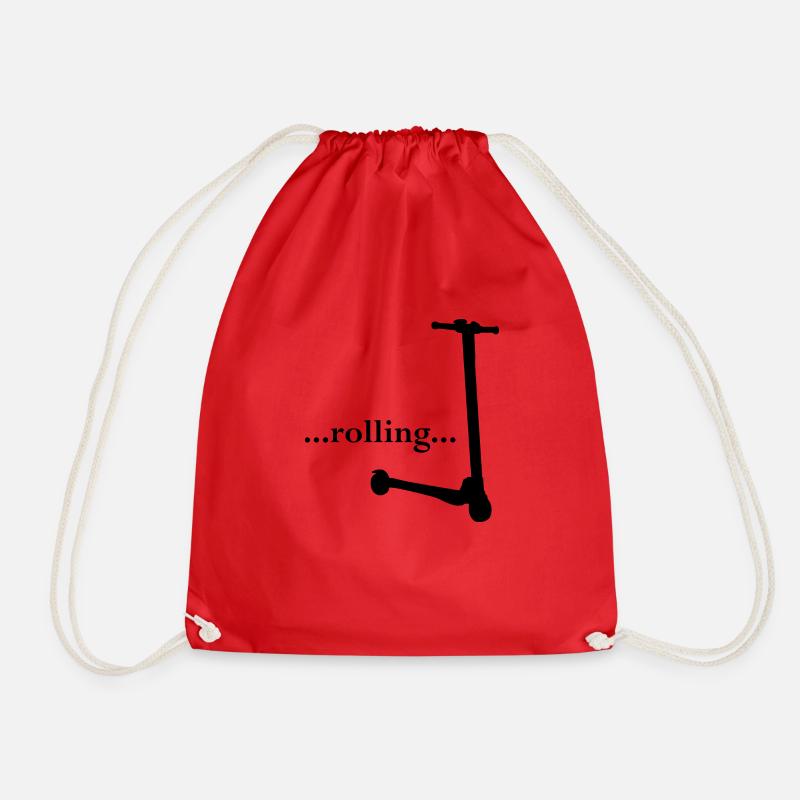 E-Scooter Roller Scooter - Sac de sport léger - rouge