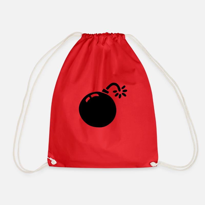 bombe / bomb - Sac de sport léger - rouge
