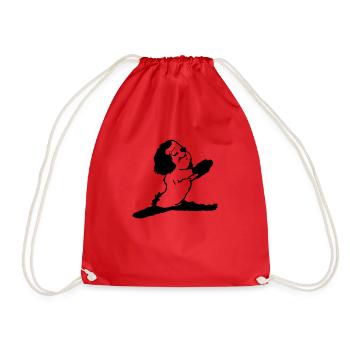Havanais offre un cadeau aux amateurs de yoga yoga - Sac de sport léger - rouge - Devant