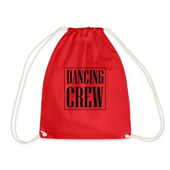 Équipe de danse - Sac de sport léger - rouge - Devant
