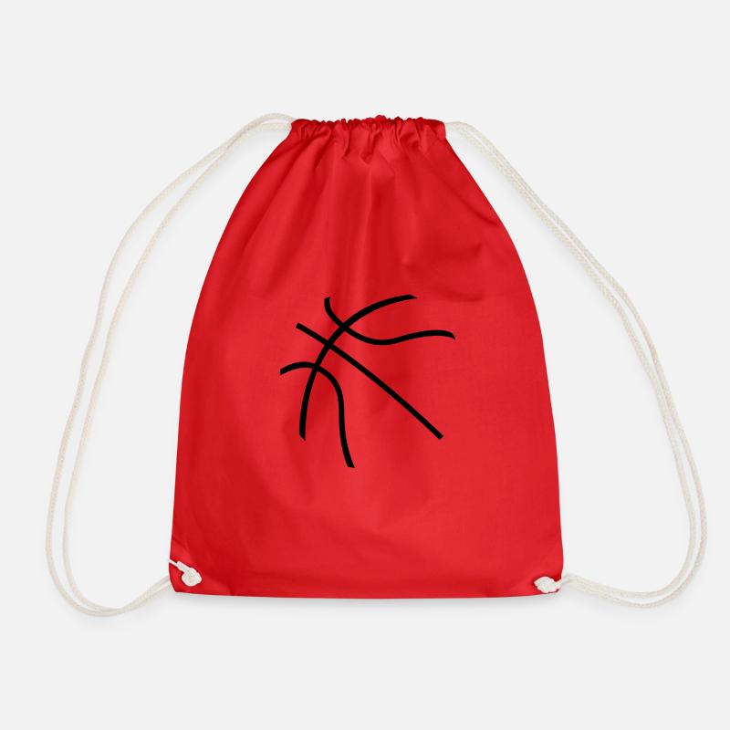 Cool Basketball - Turnbeutel - Rot