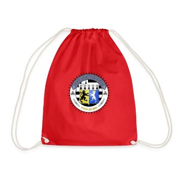 Logo Breizh ma bro blason Finistère - Sac de sport léger - rouge - Devant