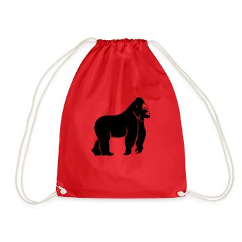 gorilla_001 - Sac de sport léger - rouge - Devant