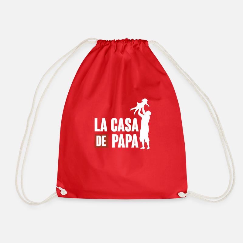 la casa de papa - Sac de sport léger - rouge