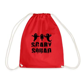 Scary Squad Halloween - Drawstring Bag - red - Front