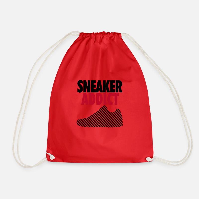 Sneaker Addict - Turnbeutel - Rot