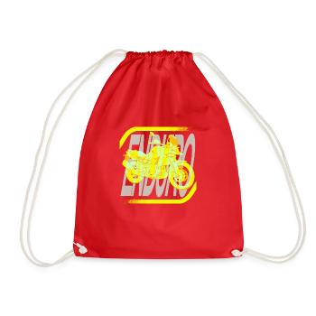 XThunder Enduro - Drawstring Bag - red - Front
