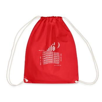 Crypto Summer: The Heat is On - Drawstring Bag - red - Front