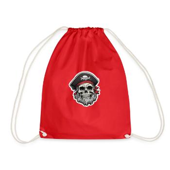 PIRATE 1 - Sac de sport léger - rouge - Devant