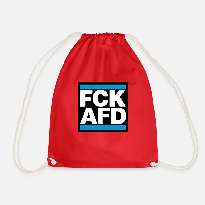 FCK AFD blue capitals - Turnbeutel - Rot