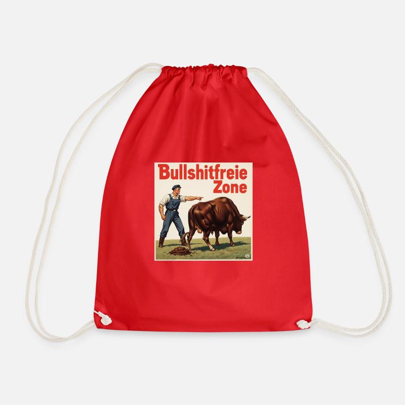 -zone franche - Sac de sport léger - rouge