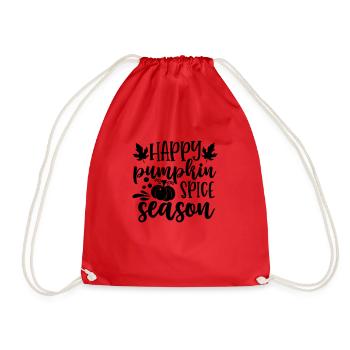 bonne saison des épices à la citrouille - Sac de sport léger - rouge - Devant