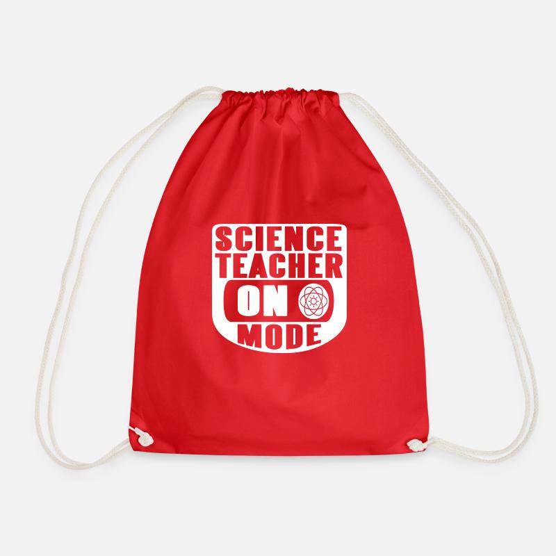 Mode professeur de sciences ON Designs d’enseignants impressionnants - Sac de sport léger - rouge