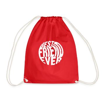 Best friend ever. - Sac de sport léger - rouge - Devant