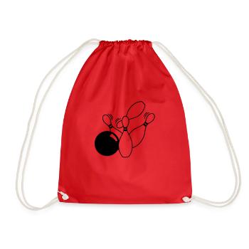 cône de vol - Sac de sport léger - rouge - Devant