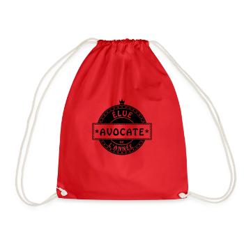 elue avocate de l'année - Sac de sport léger - rouge - Devant