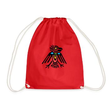 Culture maya, Amérique latine - Sac de sport léger - rouge - Devant
