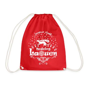 Noël de Bretagne - Sac de sport léger - rouge - Devant