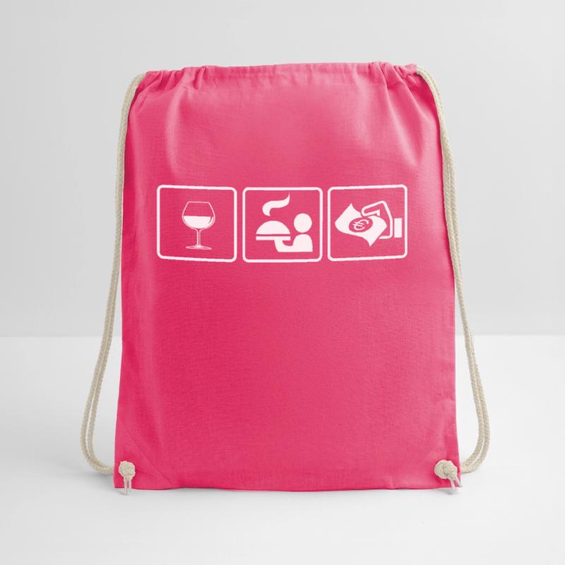 Kellner oder Kellnerin? Die Geschenkidee Turnbeutel