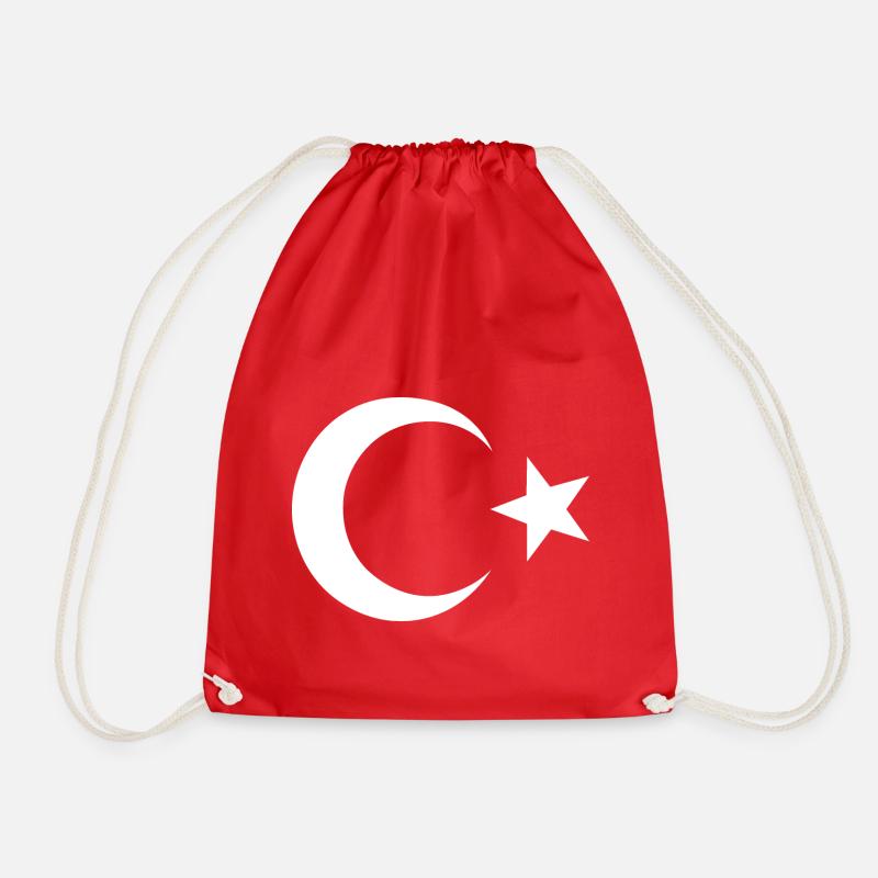 Türkisch - Turnbeutel - Rot