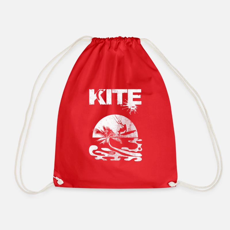 Kitesurfing - Turnbeutel - Rot