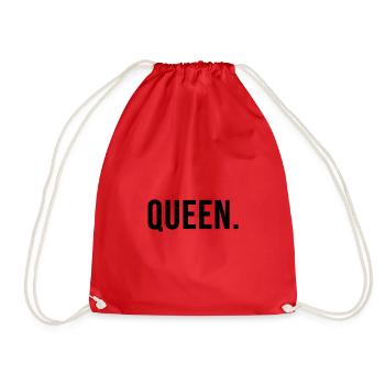 queen - Turnbeutel - Rot - Vorne