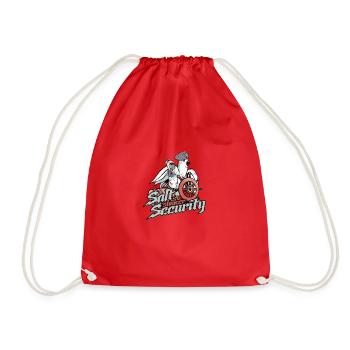 Salière Sécurité - perroquet - Sac de sport léger - rouge - Devant