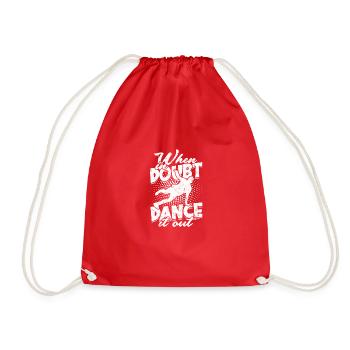En cas de doute, dansez-le - Dancing - Sac de sport léger - rouge - Devant