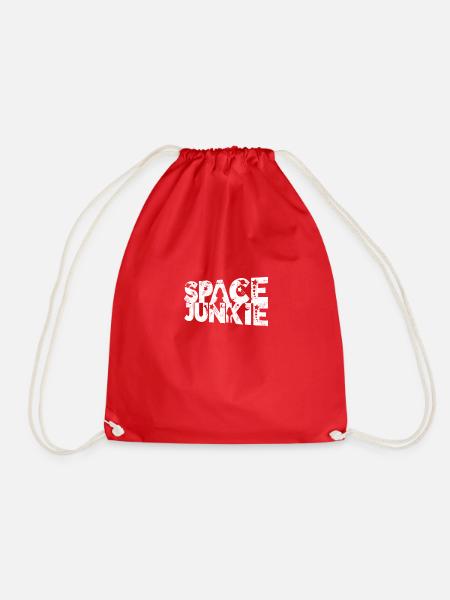 Space Junkie - Space - Turnbeutel - Rot