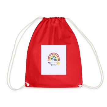 rainbow - Turnbeutel - Rot - Vorne