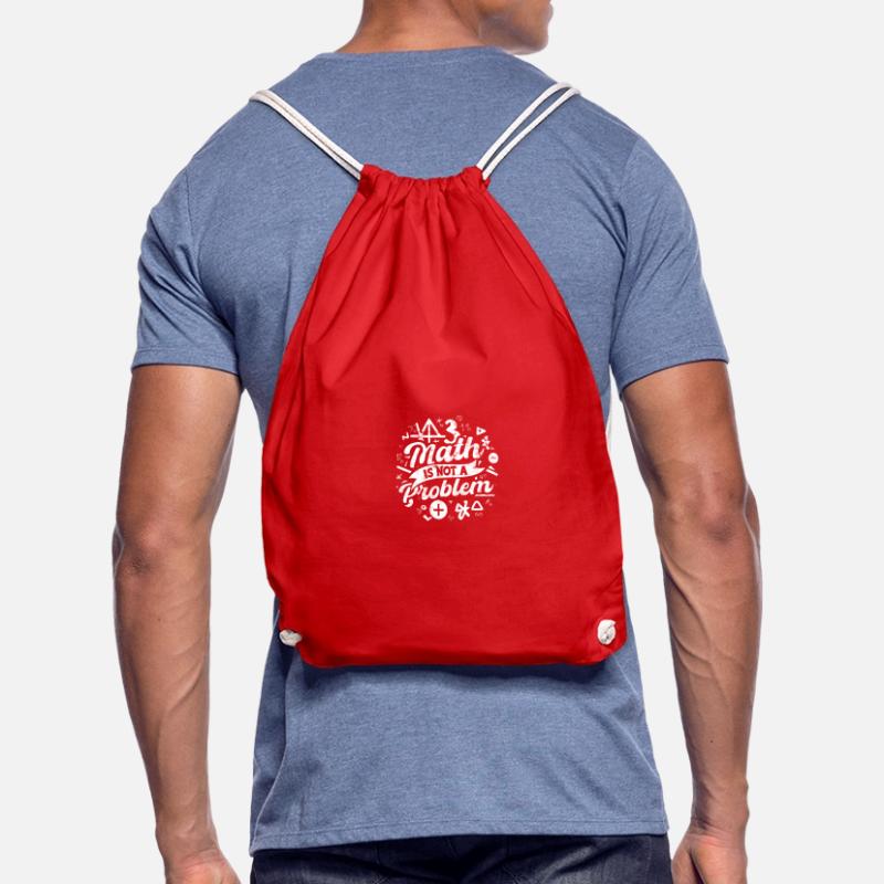 Math is not a problem - Math Drawstring Bag