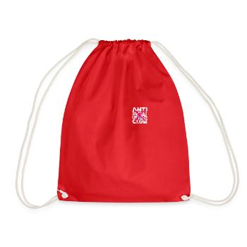 ANTI SOCIAL LIFTING CLUB - Fitness - Sac de sport léger - rouge - Devant