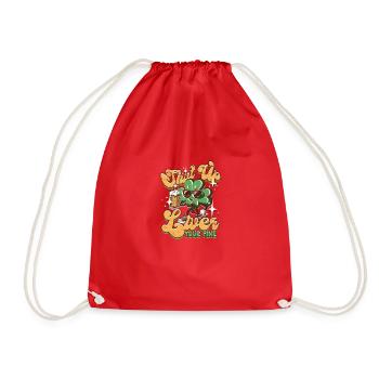 Shut Up Liver You're Fine - Drinking - Drawstring Bag - red - Front