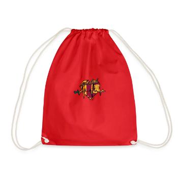 Sri Lanka - Travel - Drawstring Bag - red - Front