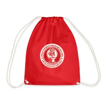 Have You Watered Your Plants Today - Drawstring Bag - red - Front