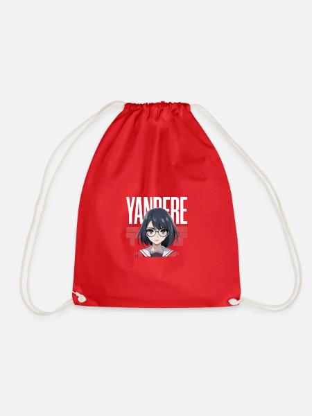 Yandere Simple Woman - Turnbeutel - Rot