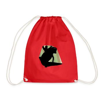 Axolotls de compagnie - Sac de sport léger - rouge - Devant