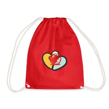 Animal de compagnie rongeur - Sac de sport léger - rouge - Devant