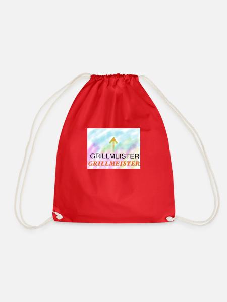 Artikel für die Grillexperten - Turnbeutel - Rot