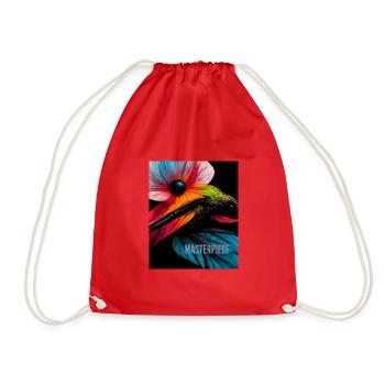 Un slogan inspirant et motivant pour vous - Sac de sport léger - rouge - Devant