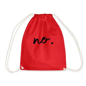 Non - Sac de sport léger - rouge - Devant