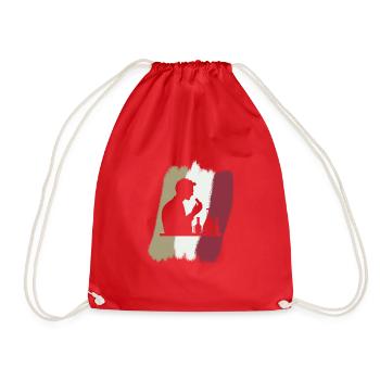 Tableau périodique de la chimie - Sac de sport léger - rouge - Devant