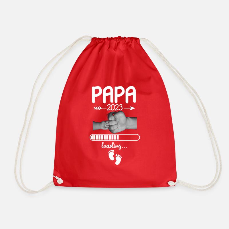 Papa 2023 Loading - Turnbeutel - Rot