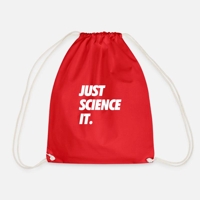 JUST SCIENCE IT. /W - Turnbeutel - Rot