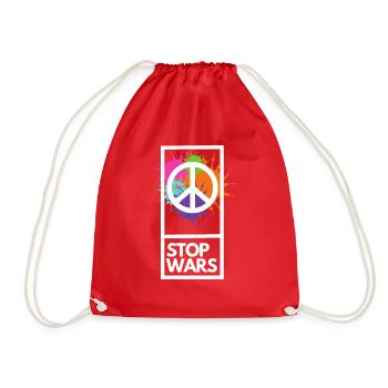 Stop Wars #2 - Sac de sport léger - rouge - Devant