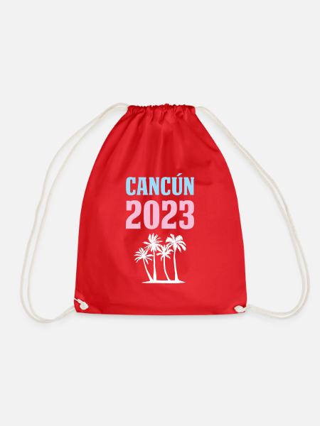 Cancun 2023 - Turnbeutel - Rot