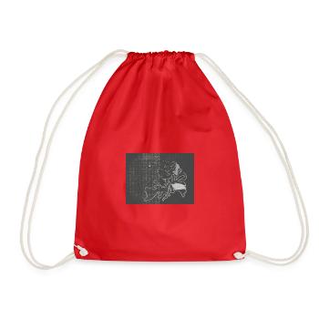 Teemay - Drawstring Bag - red - Front
