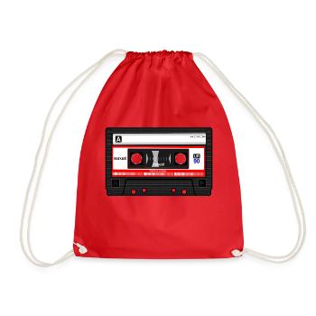 Kassette - Turnbeutel - Rot - Vorne